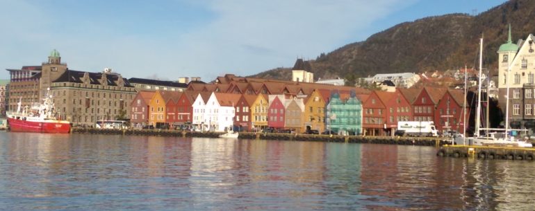 View of Bryggen, Bergen