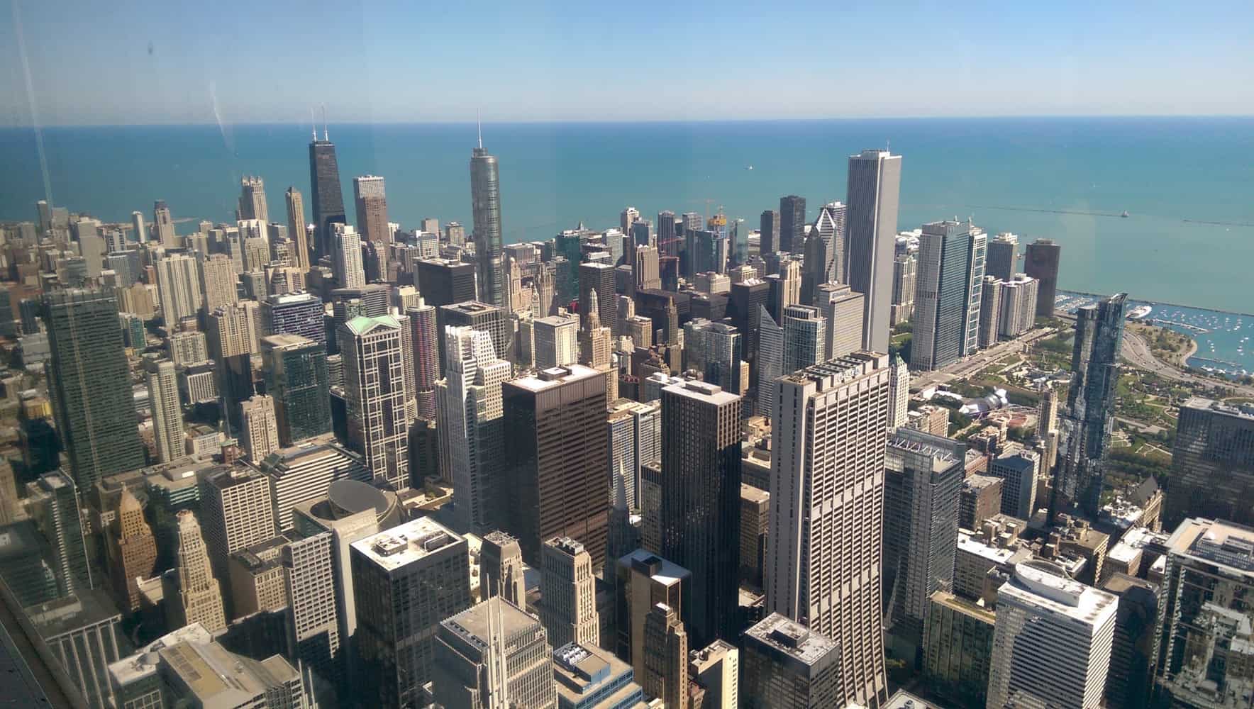 View from skydeck, Willis Tower