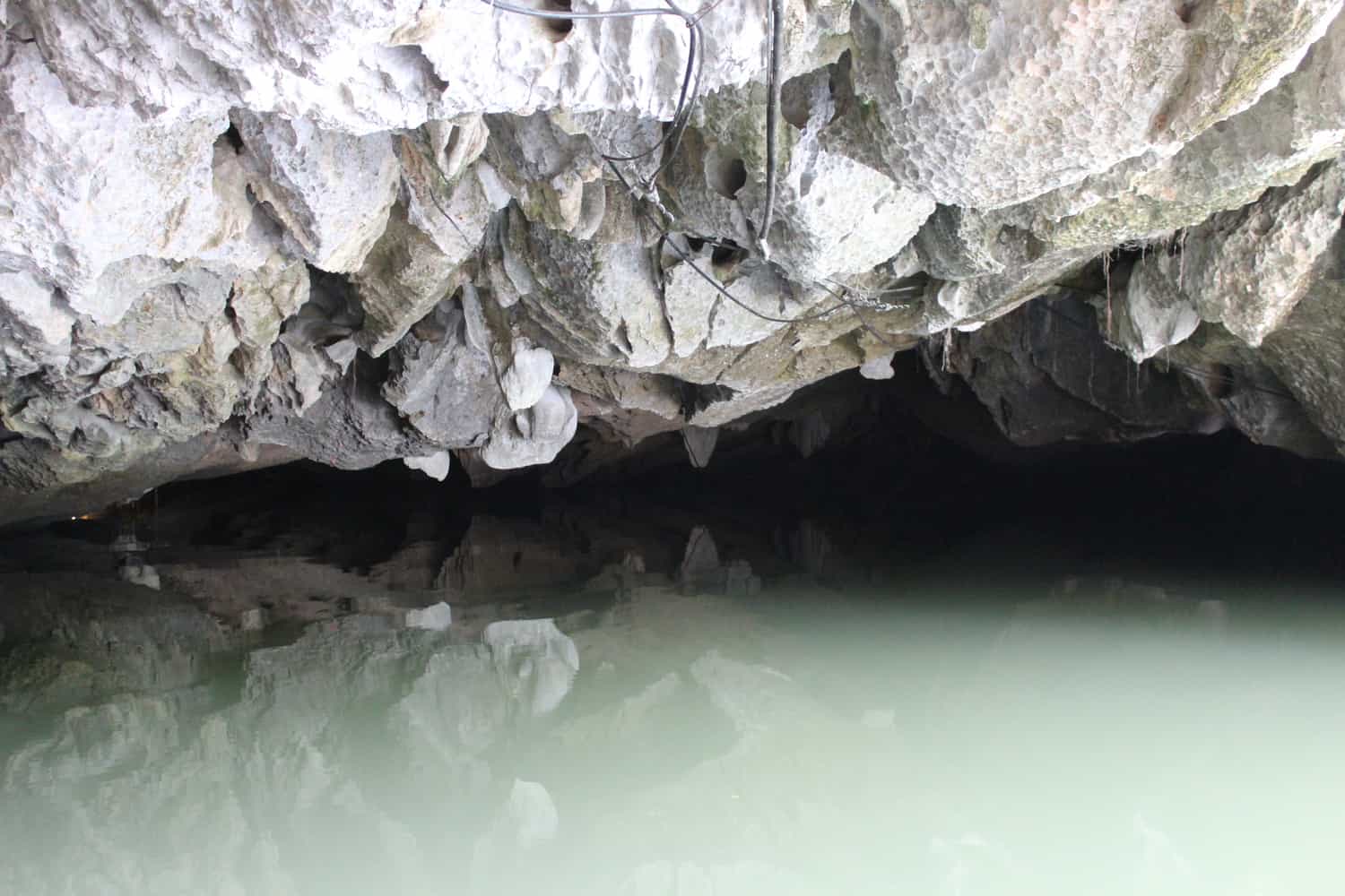 A cave entrance in Trang An, Vietnam