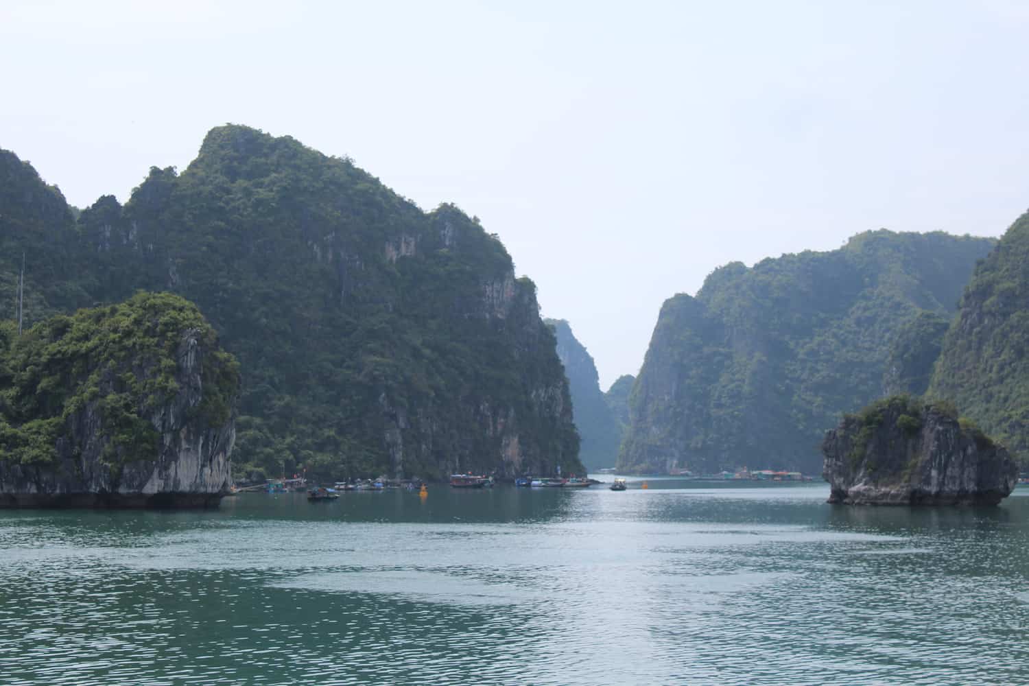 Cua Van floating fishing village, HaLong Bay, Vietnam