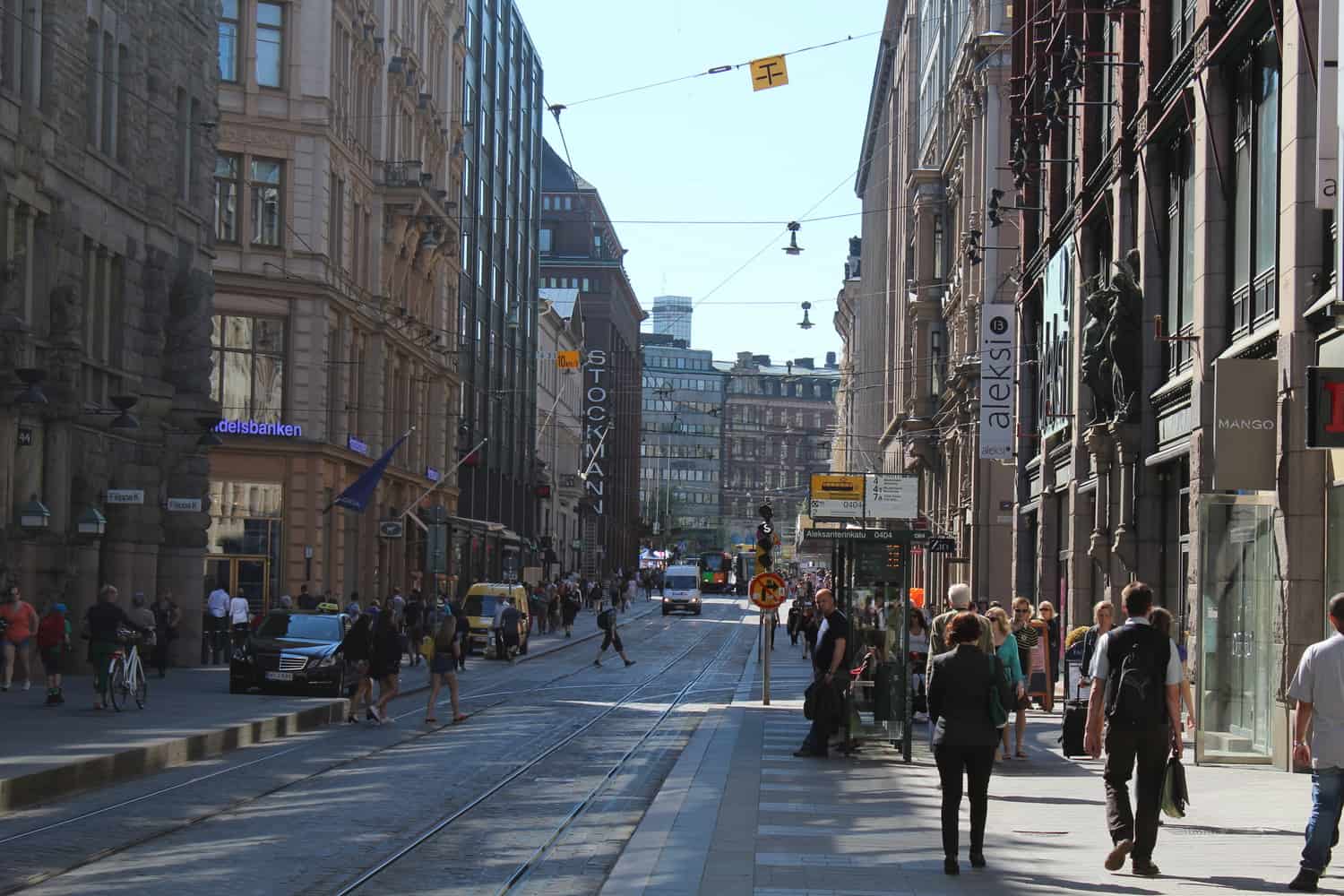 Helsinki street, Finland