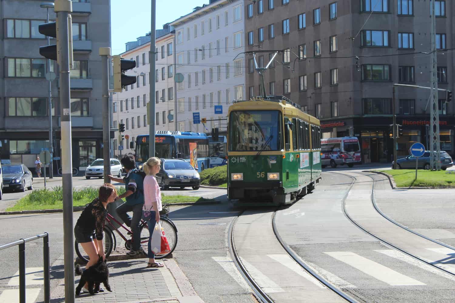 Trams in Helsinki, Finland