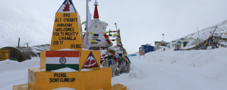 Chang La pass, Ladakh