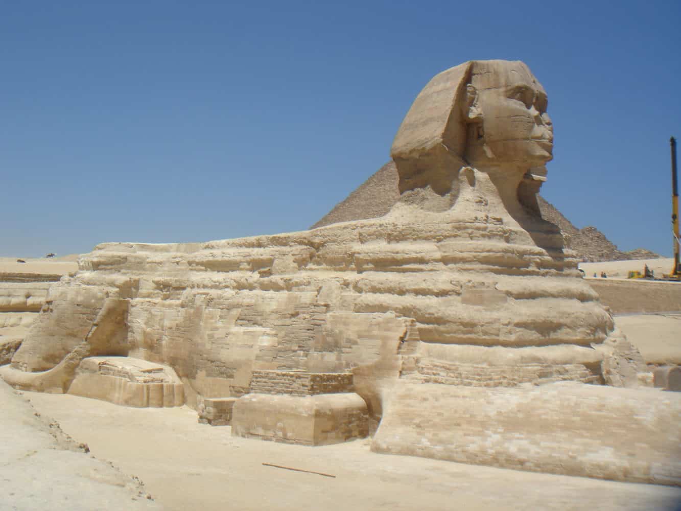 The Great Sphinx at Giza, Egypt