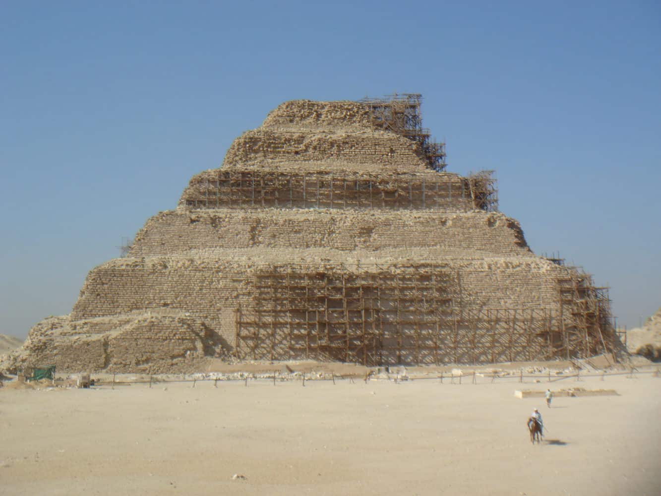 Step pyramid of Djoser at Saqqara, Egypt
