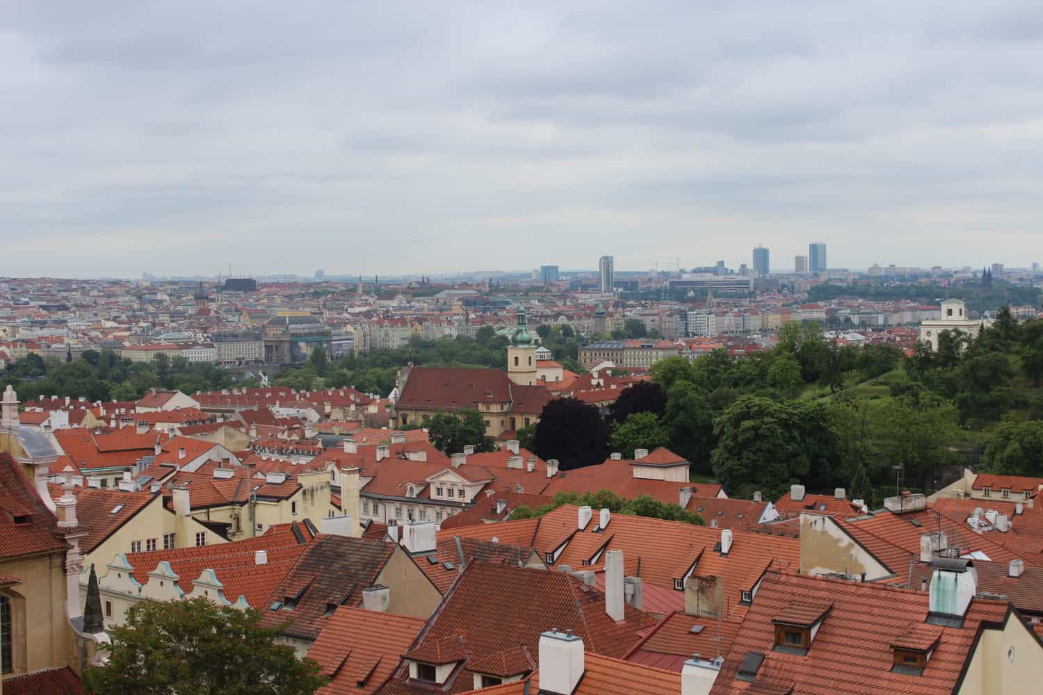 A view of Prague, Czech Republic