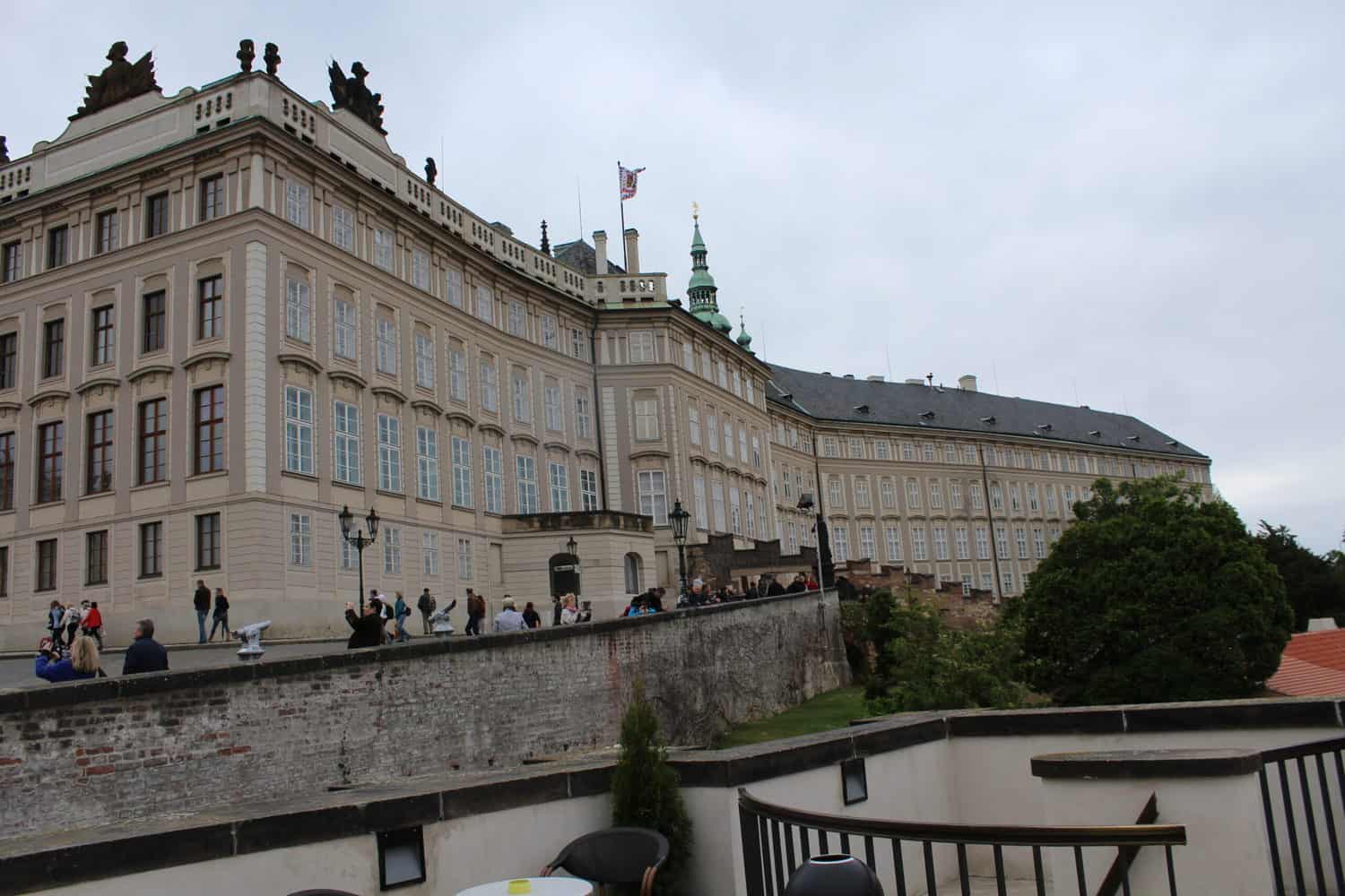 The new royal palace, Prague castle, Czech Republic