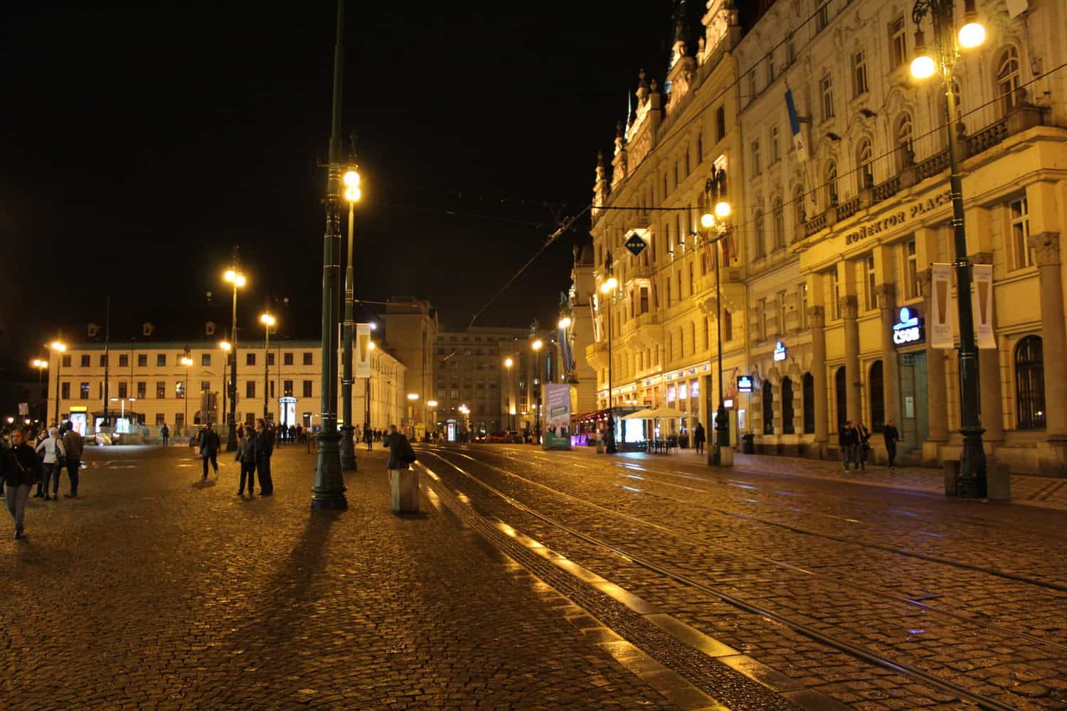 Prague at night, Czech Republic