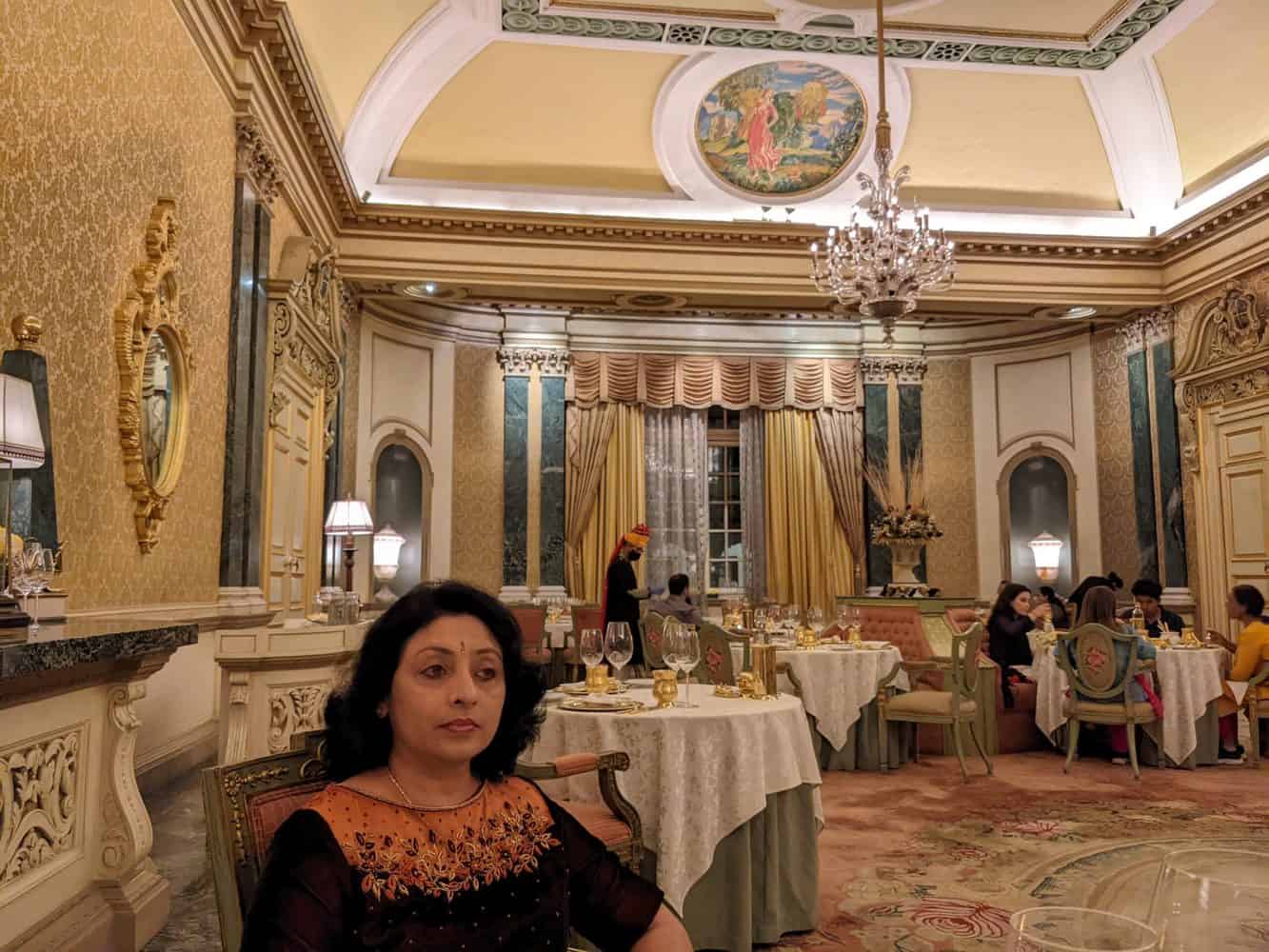 Suvarna Mahal, Rambagh Palace hotel, Jaipur, Rajasthan