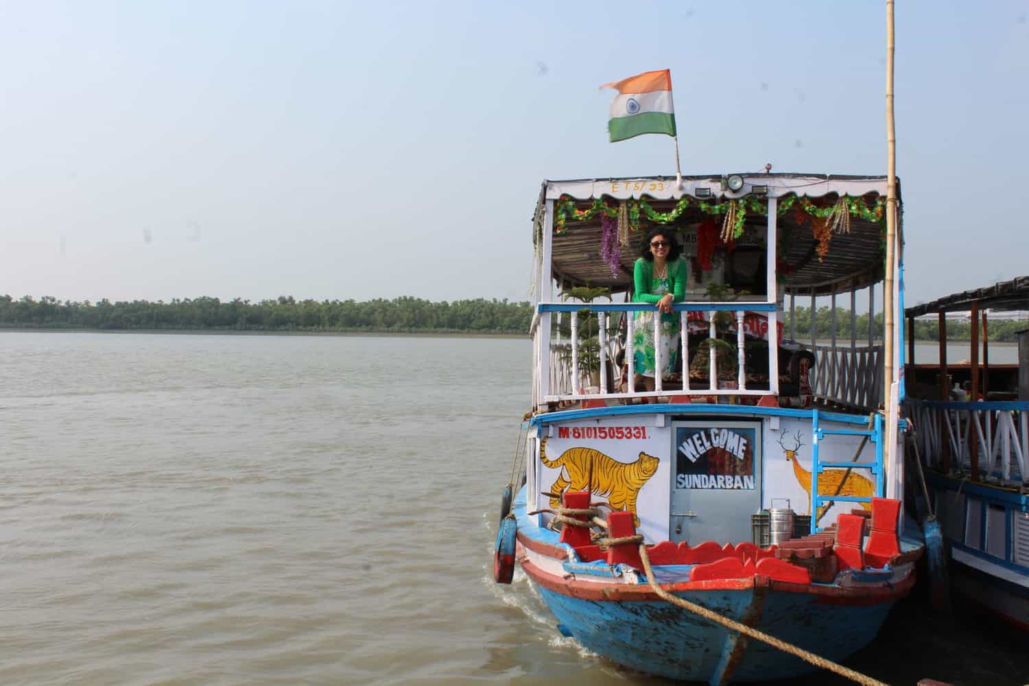 My boat in Sundarbans, West Bengal