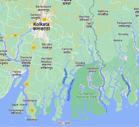 Sundarbans on the map