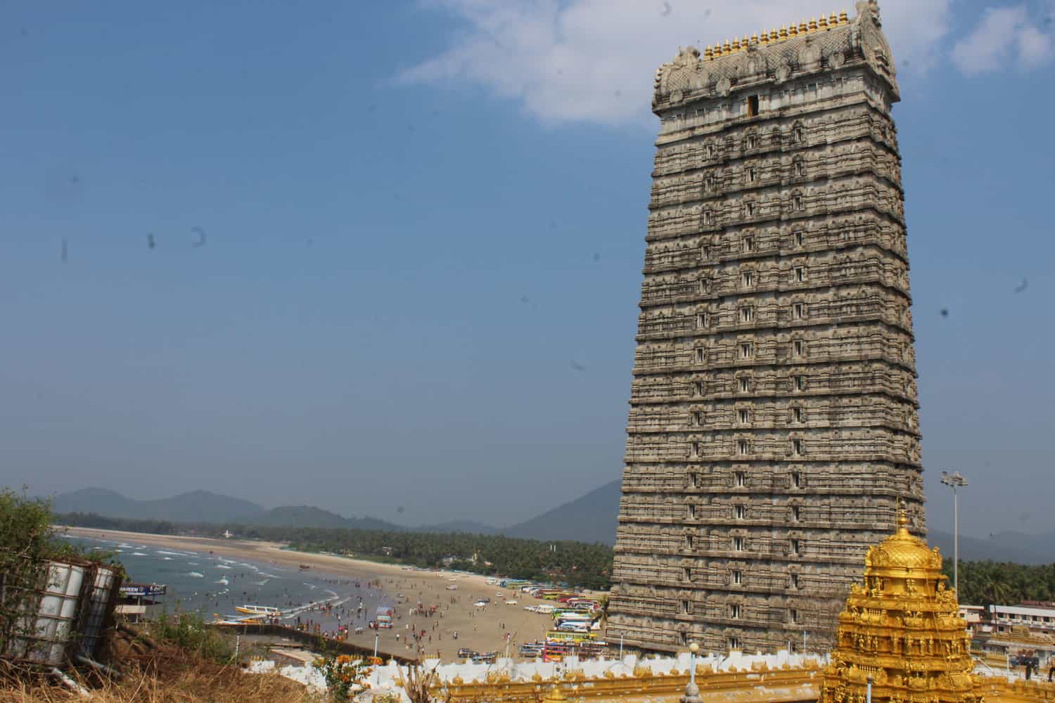 Murudeshwar temple and beach, Karnataka