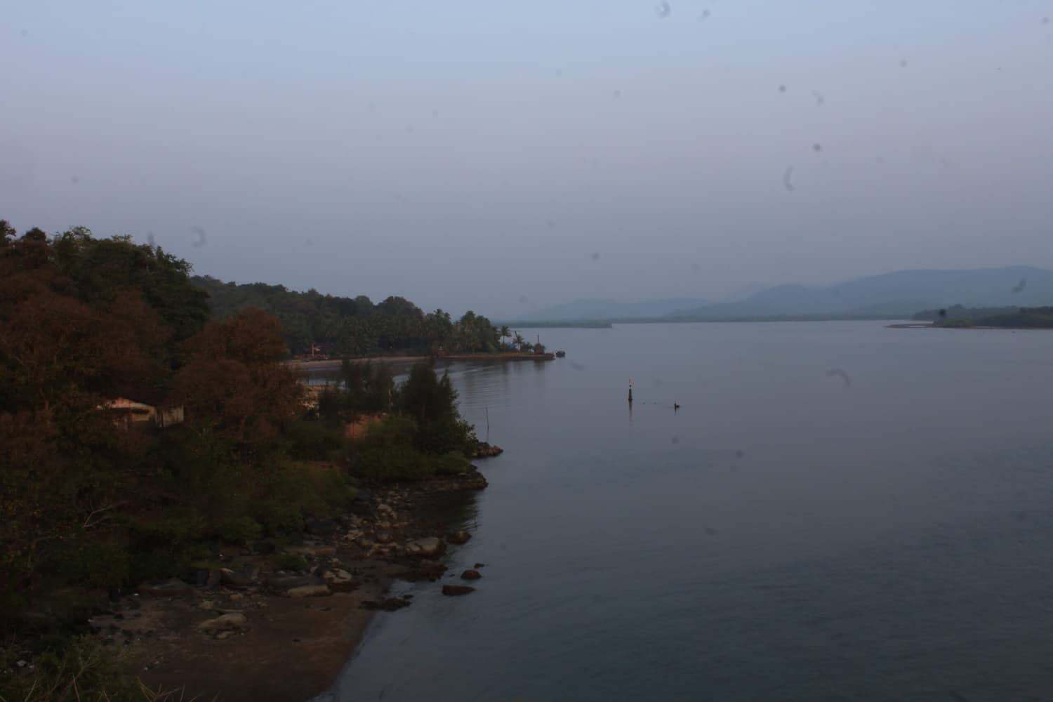View from Kali river bridge, Karwar, Karnataka