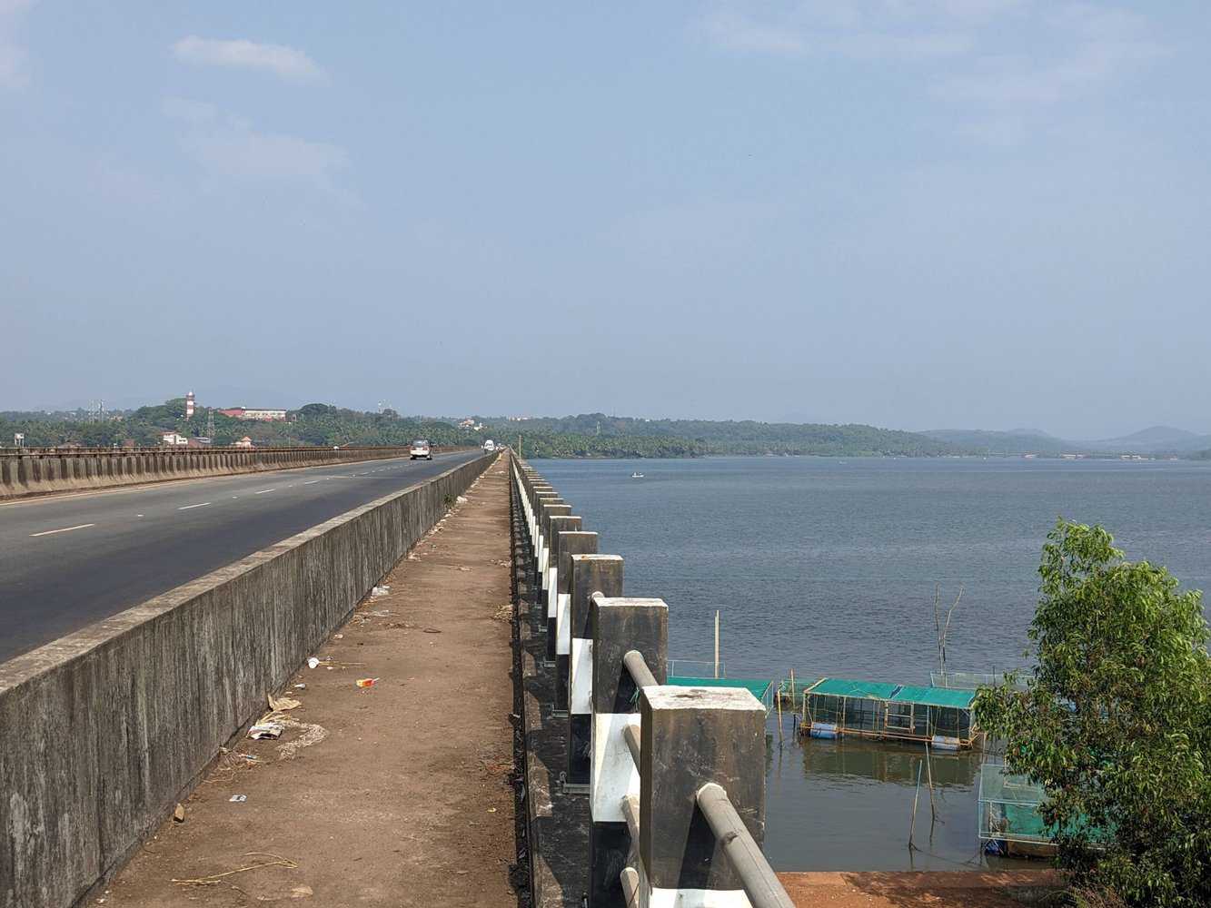 Sharavathy river bridge, Honnavar, Karnataka