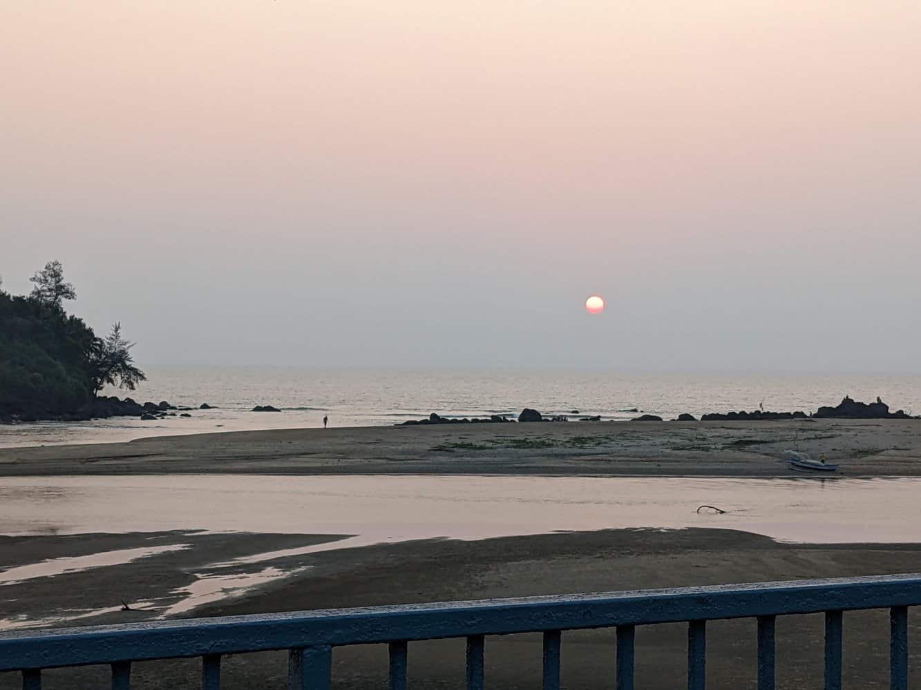 Sunset at Golgibaga beach, Goa