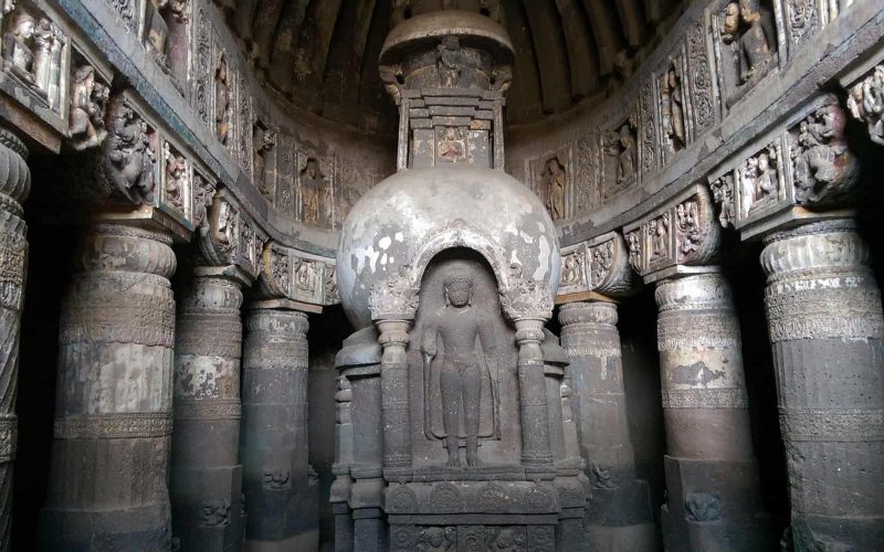 Ajanta Worship hall, Cave 19