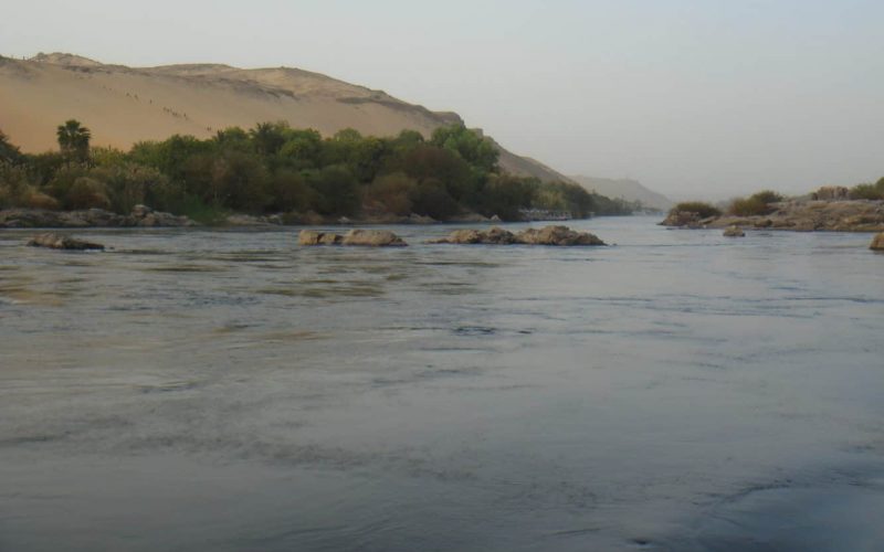 A view from Nile cruise, Egypt