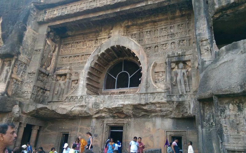 Ajanta cave 26 entrance