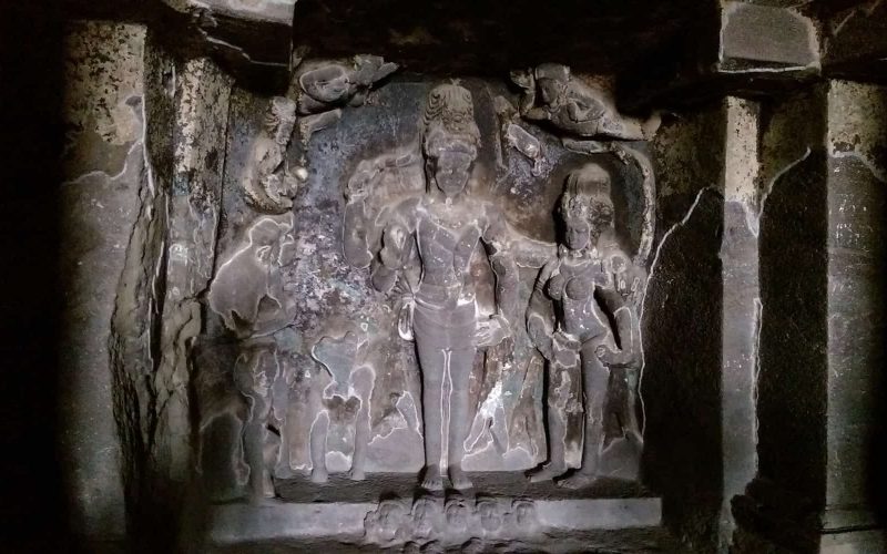 Ellora sculptures