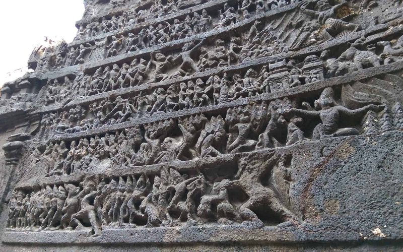 Ellora sculptures