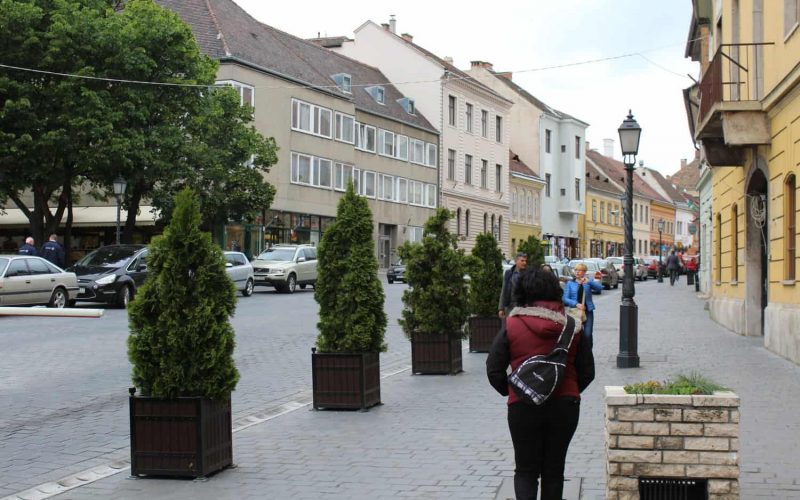 A street at Castle Hill, Budapest