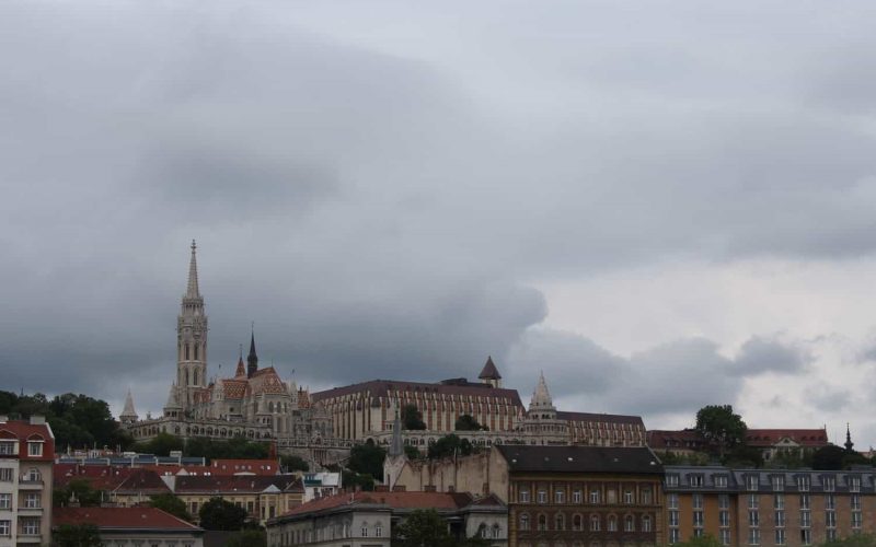 Matthais Church and nearby buildings, Budapest