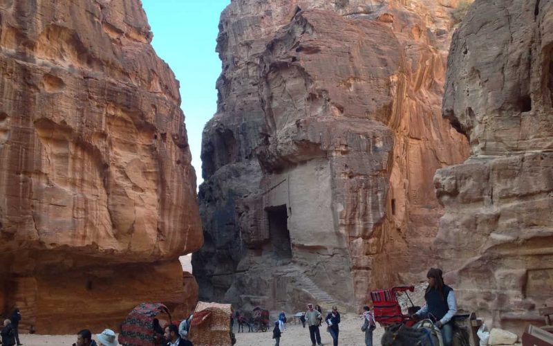 Near the Treasury, Petra, Jordan