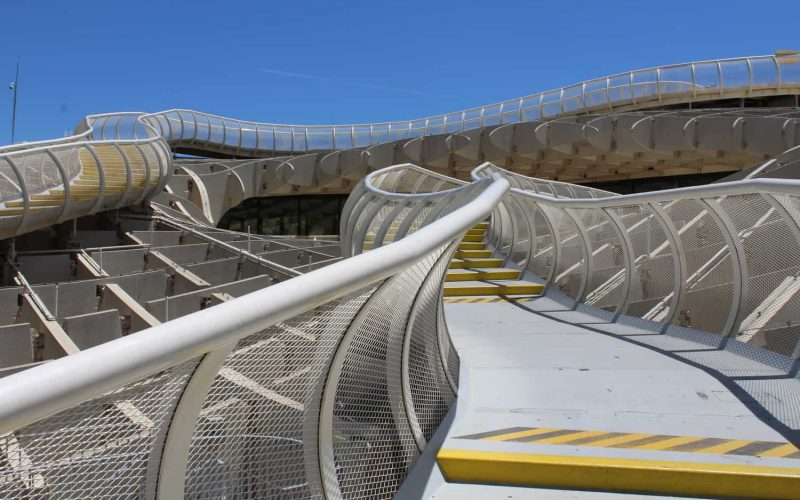 Walkway on Metropol Parasol, Seville, Spain