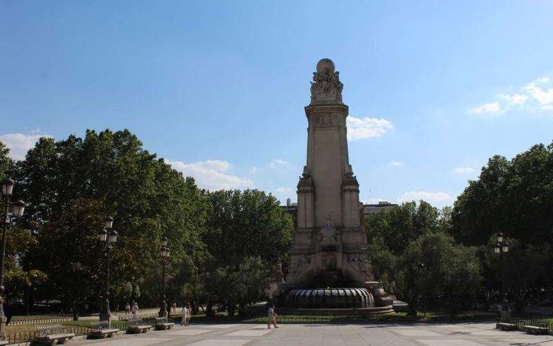 A monument in Madrid, Spain