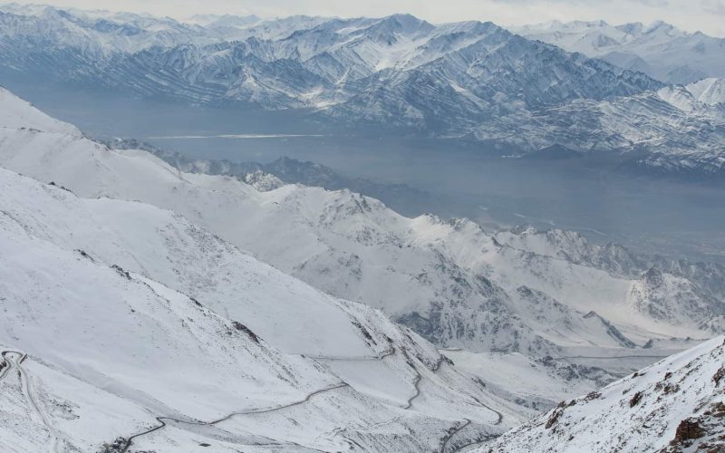 The climb to Khardung La, Ladakh