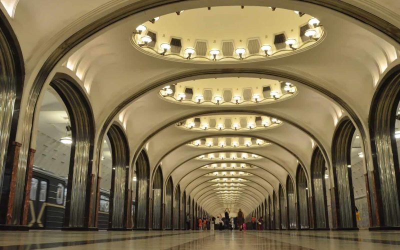 Moscow metro-Mayakovskaya