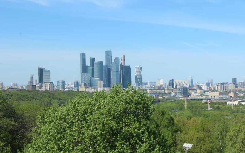 Moscow skyline