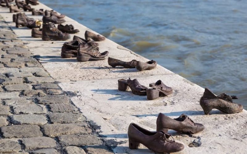 The shoe memorial, Budapest