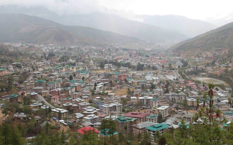 View of Thimphu