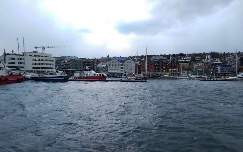 Tromso harbour area