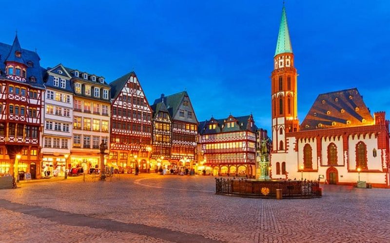 Romerberg old town, Frankfurt, Germany